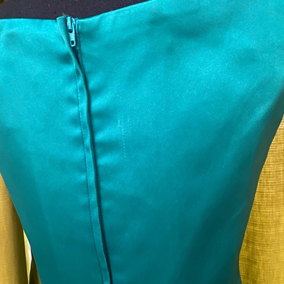 Sherry Hill Emerald Green Two Piece Dress